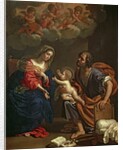 The Holy Family by Benedetto the Younger Gennari