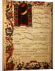 Ms Med. Pal. 87 Page of Musical Notation with historiated initial by Italian School