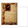 Ms Med. Pal. 87 Page of Musical Notation with historiated initial by Italian School