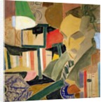 Portrait of Joan Salvat-Papasseit 1918 by Rafael Perez Barradas