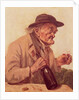 Old Man with a glass of wine by Gustave Courbet