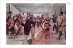 Scandinavian Artist's Luncheon at Cafe Ledoyen on Varnishing Day, 1886 by Hugo Birger