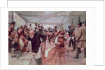 Scandinavian Artist's Luncheon at Cafe Ledoyen on Varnishing Day, 1886 by Hugo Birger