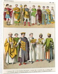 Dress at the Byzantine Court, 300-700 by Albert Kretschmer