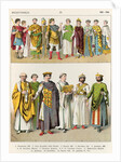 Dress at the Byzantine Court, 300-700 by Albert Kretschmer