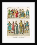 Dress at the Byzantine Court, 800-1000 by Albert Kretschmer