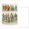 Dress at the Byzantine Court, 800-1000 by Albert Kretschmer