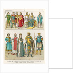 Dress at the Byzantine Court, 800-1000 by Albert Kretschmer