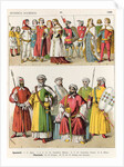 Spanish and Moorish Dress, c.1300 by Albert Kretschmer