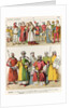 Spanish and Moorish Dress, c.1300 by Albert Kretschmer