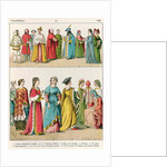 Italian Dress, c.1300 by Albert Kretschmer