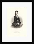 Empress Elisabeth of Austria in the 'Allgemeine Moden-Zeitung', Liepzig, 1872 by German School
