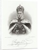 William I, King of Prussia in the 'Allgemeine Moden-Zeitung', Leipzig, 1872 by German School