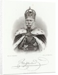 William I, King of Prussia in the 'Allgemeine Moden-Zeitung', Leipzig, 1872 by German School