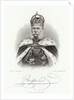 William I, King of Prussia in the 'Allgemeine Moden-Zeitung', Leipzig, 1872 by German School