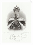 William I, King of Prussia in the 'Allgemeine Moden-Zeitung', Leipzig, 1872 by German School