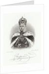 William I, King of Prussia in the 'Allgemeine Moden-Zeitung', Leipzig, 1872 by German School