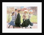 Female pupils for Confirmation by Tryggelin