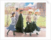 Female pupils for Confirmation by Tryggelin