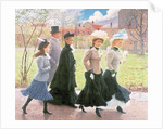 Female pupils for Confirmation by Tryggelin