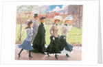 Female pupils for Confirmation by Tryggelin