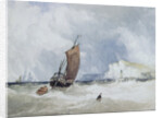 The Pilot Boat off Fecamp, Normandy by Charles Bentley