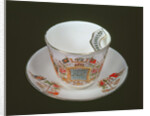 Moustache cup commemorating Victoria's Diamond Jubilee, 1897 by School English