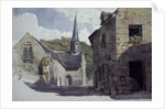 Church with a small steeple by John Absolon