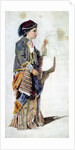 Figure of a girl in Turkish costume, 19th century by John Absolon