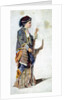 Figure of a girl in Turkish costume, 19th century by John Absolon