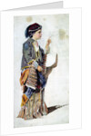 Figure of a girl in Turkish costume, 19th century by John Absolon
