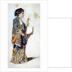 Figure of a girl in Turkish costume, 19th century by John Absolon