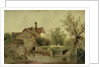 Landscape with a cottage by Joseph William Allen