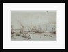 The Port of London by Thomas Allom