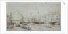 The Port of London by Thomas Allom