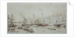 The Port of London by Thomas Allom