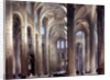 The Interior of St. Eustache, Paris, 19th century by Thomas Allom