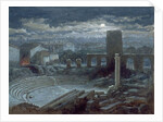 The Roman Theatre, Arles, Moonlight by George Henry Andrews