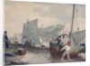 Fishing Boats Unloading by John Augustus Atkinson