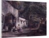 A Cottage in North Wales, with Figures by Samuel Austin