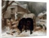 Farmyard Scene by John Frederick Herring Snr