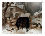 Farmyard Scene by John Frederick Herring Snr