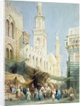 The Sharia El Gohargiyeh, Cairo by William Henry Bartlett