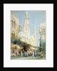 The Sharia El Gohargiyeh, Cairo by William Henry Bartlett