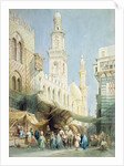 The Sharia El Gohargiyeh, Cairo by William Henry Bartlett