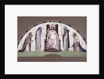 Christ Enthroned with Saints Peter, Joseph, Edward and the Virgin Mary, 1914 by Robert Anning Bell