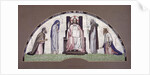 Christ Enthroned with Saints Peter, Joseph, Edward and the Virgin Mary, 1914 by Robert Anning Bell