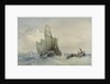 Fishing Boats, 19th century by Charles Bentley