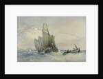 Fishing Boats, 19th century by Charles Bentley