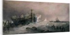 Old Breakwater, Coast of Essex by Charles Bentley